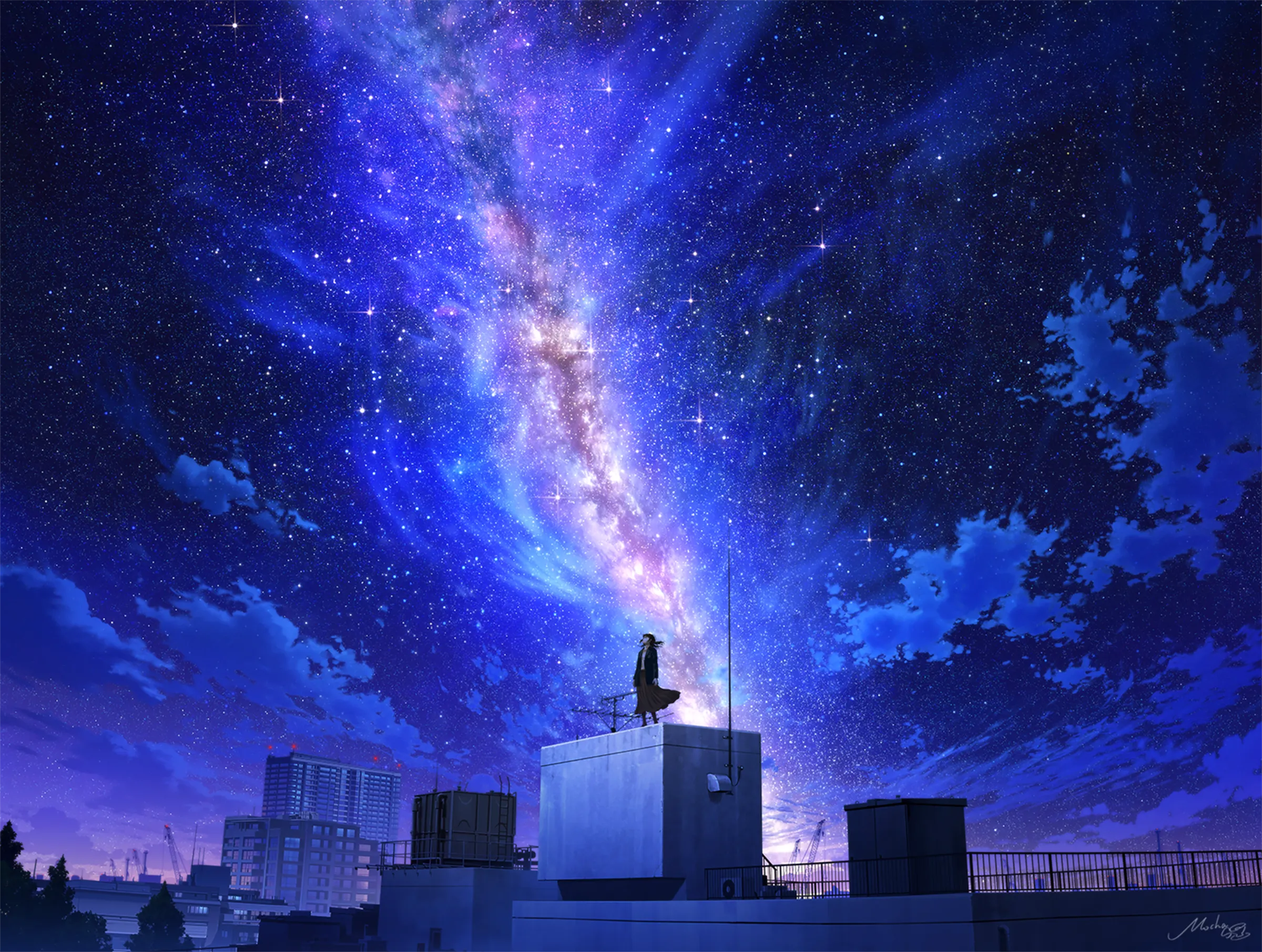 Ảnh bầu trời galaxy